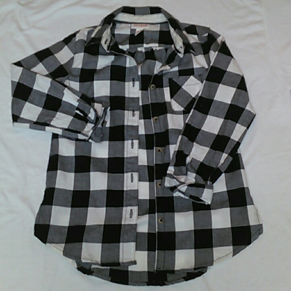 Toddler long sleeve button down shirt